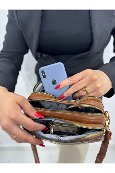 Sanmorris Γυναικείο ρυθμιζόμενο λουράκι χιαστί 4 θέσεων ώμου και τσάντα χιαστί