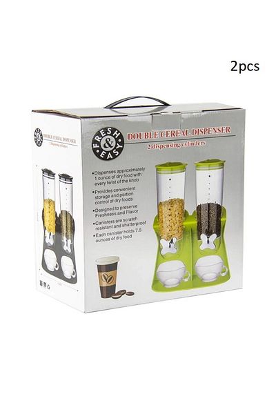 Generic Double grain dispenser for dry food