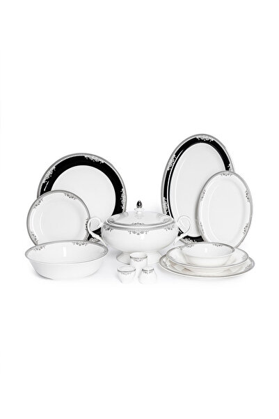 Maxx Doria Palace Silver Nagi 12 Kişilik 72 Parça Yemek Takımı PA2029