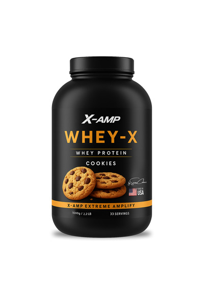 X-AMP WHEY-X Whey Protein Tozu Kurabiye Aromalı 1000Gr