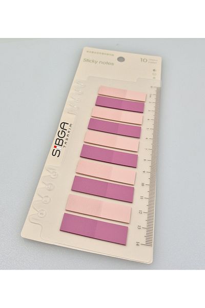 sibga tasarım Transparent Pink Postit Post-It Post It. Bookmark Bookmark Postit Sticker Note Paper 200 Sheets