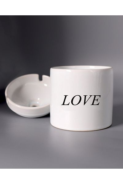 TREND YANKI Printed Ashtray Hope