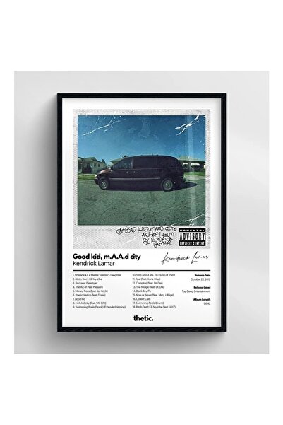 Thetic Kendrick Lamar Good Kıd, M.a.a.d Cıty Albüm Koleksiyonu PREMIUM Spotif...