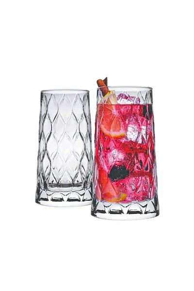 Paşabahçe Leafy Soft Drink Glass 6 Pcs 420855