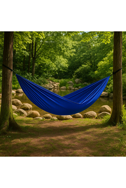 BEYLİNİ Paraşüt Hamak 140kg Kapasite Su Geçirmez Taşınabilir Çantalı Çift Hal...