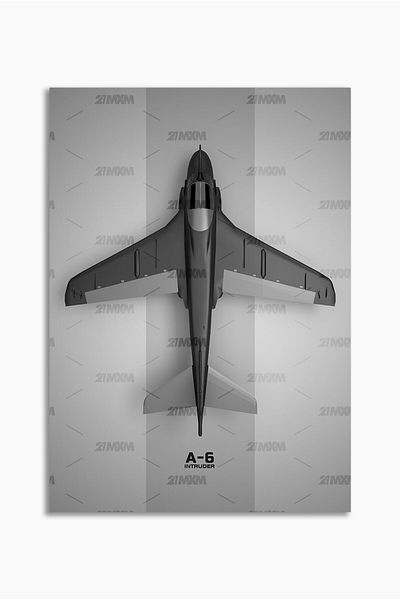 21mxm Frameless Wall Poster, Fighter Jet Top View, Aviation Art, Canvas, 2025 Aviation Collection