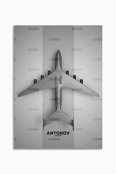 21mxm Frameless Wall Poster, Fighter Jet Top View, Aviation Art, Canvas, 2025 Aviation Collection