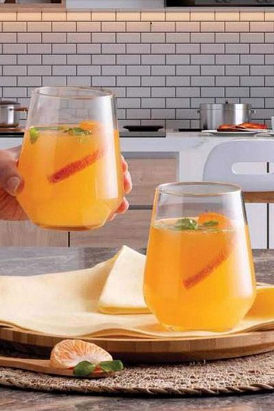 Paşabahçe 41536 Allegra Water Glass 6 Pieces 425 Cc