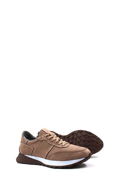Ayakkabıhane Εσωτερικά και εξωτερικά Γνήσιο Nubuck Leather Mink Ανδρικά αθλητικά παπούτσια Sneaker Ah08161131320