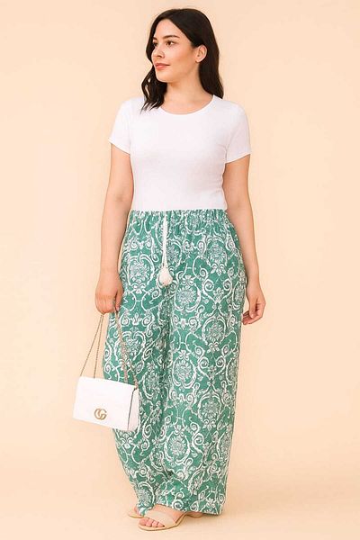 MODA Colorful Woven Trousers/Skirt Trousers