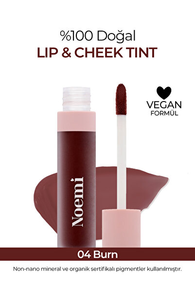 Noemi Lip & Cheek / Tint - Besleyici Özellik - 04 Burn