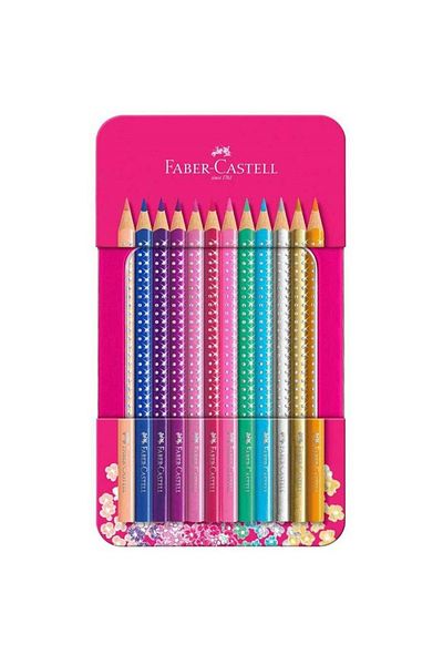Faber Castell Colored Pencils Faber-Castell Sparkle, 12 Pieces/Gift Set