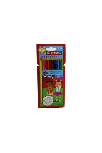 Stabilo 1912/77-01 12 Colors Dry Paint Hartung