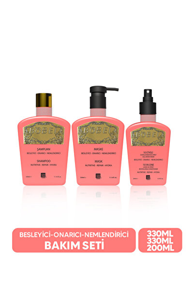 Bobel Keratin Onarıcı,besleyici&nemlendirici Bakım Seti