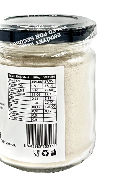 Herbarius Karnıyarık Otu Tozu 100 gr (Psyllium Husk Powder 100 gr)