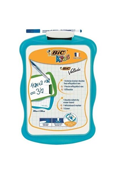 Bic Mini Beyaz Yazı Tahtası Tahta Kalemi Silgi