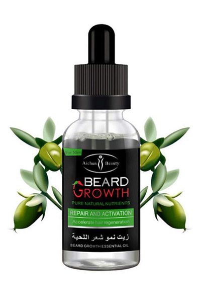 Aichun Beauty 30ml Hair Growth Pure Natural Nutrients Skin Cleansing Vitamins Hair Growth Beard Oil