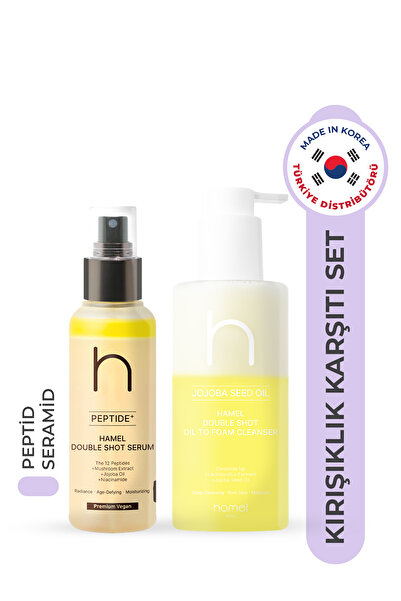HAMEL Peptit ve Seramid İçerikli Sıkılaştırıcı ve Yenileyici Kore Bakım Seti-...