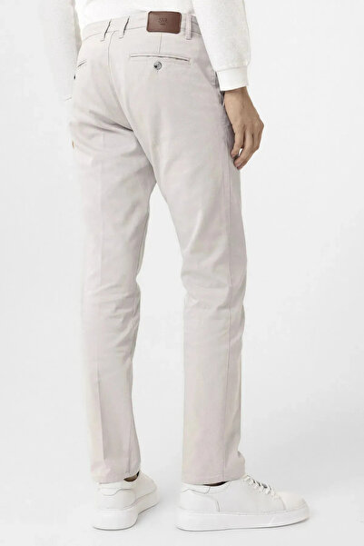 SÜVARİ REGULAR KALIP ARMÜRLÜ KETEN PANTOLON