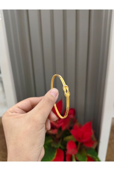 İdeal Sarraf 22 Ayar Altın Yatırımlık Ajda Düğüm Bilezik