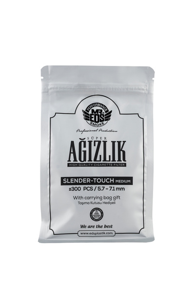 EDS Slim Sigara Filtresi Ağızlık 300'lü Ekonomik Paket.