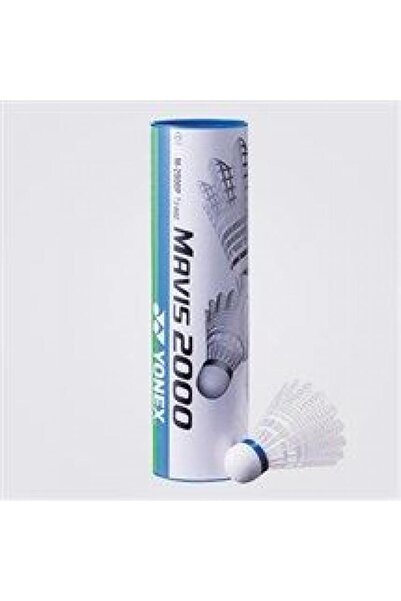 YONEX SHUTTLE MAVİS 2000 (6'lı) BEYAZ BADMİNTON TOPU