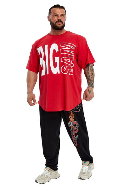 Big Sam Cotton Baggy Cut Sweatpants Bodysuit - 843