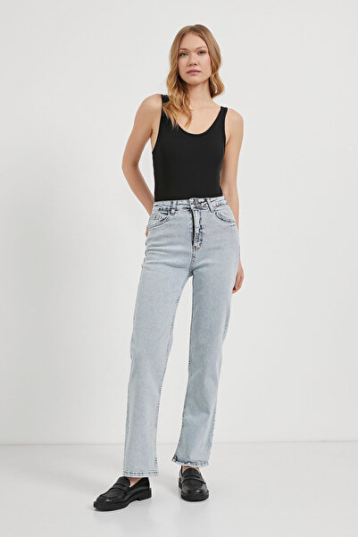 Arma Life Жіночі джинси з високою талією Straight B.Mavi Kot Pantolon