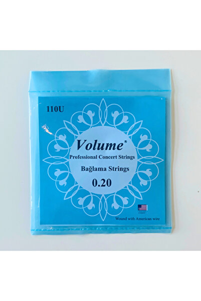 VOLUME 110u 0.20 Uzun Sap Bağlama Teli