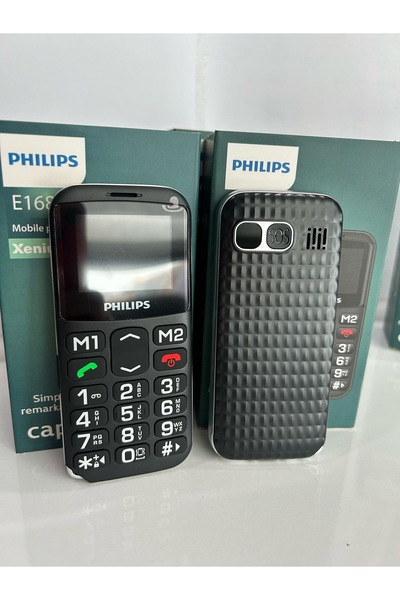 Philips Tuşlu Cep Telefonu Asker, Yaşlı, Çocuk Büyük Harfler, Hızlı Arama, Ty...