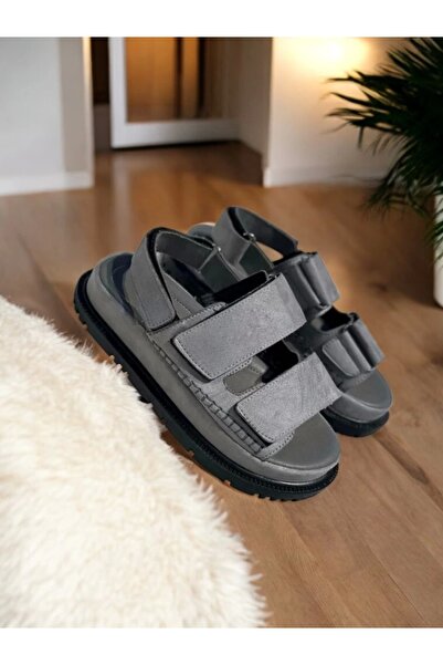 Sivarro Γυναικεία σανδάλια Freent Grey Velcro – Άνετο και κομψό καλοκαιρινό μοντέλο