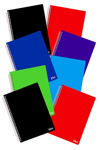 Andofis I'M Smart Notebook A4 60 coli 8 bucăți (4 pătrate + 4 linii) Copertă spiralată din PP