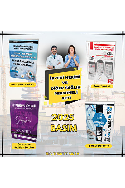 İSG TÜRKİYE SINAV Işyeri Hekimi Diğer Sağlık Personeli Sınavlara Hazırlık Kon...