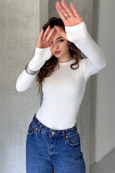 New Now Modal Fabric Finger Fit Long Sleeve Body