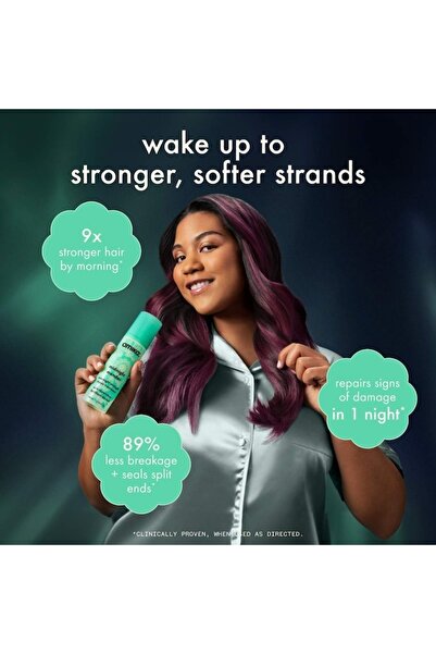 AMIKA Midnight Mender Overnight Hair Mask – Deep Conditioning & Repair For Damaged, Dry Hair, 100ml