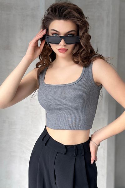 New Now GÂTUL U, aspect răsturnat, curea groasă, ATLET CAMISOLE CROP