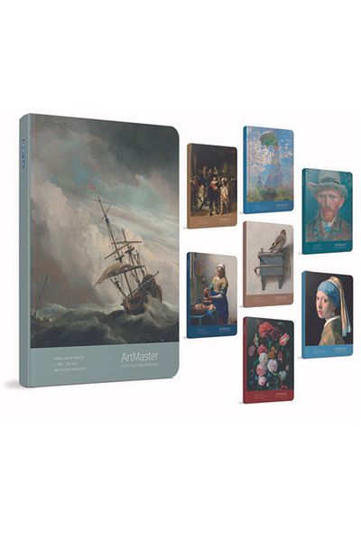 Gıpta Art Master Thread Stitched Hard Cover 17X24 cm 120 Sheets Checkered Notebook