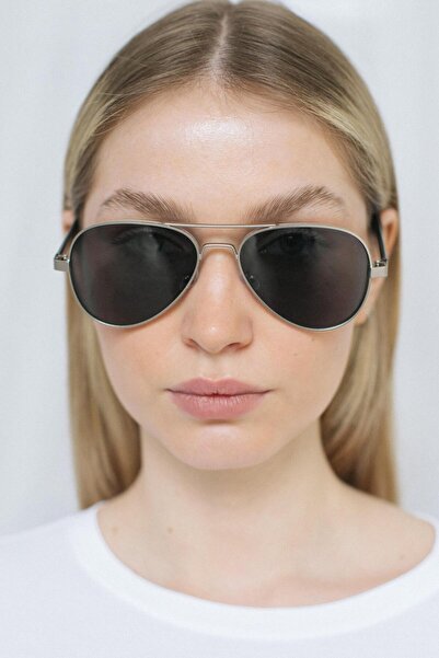 Bilge Karga Ethan Matt Silver Black Güneş Gözlüğü