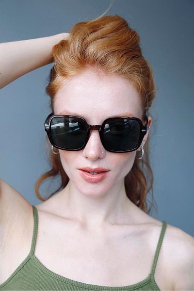 Bilge Karga Fletcher Dark Brown Green Sunglasses