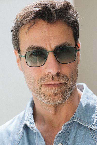 Bilge Karga Men's Sunglasses - Guguk Green