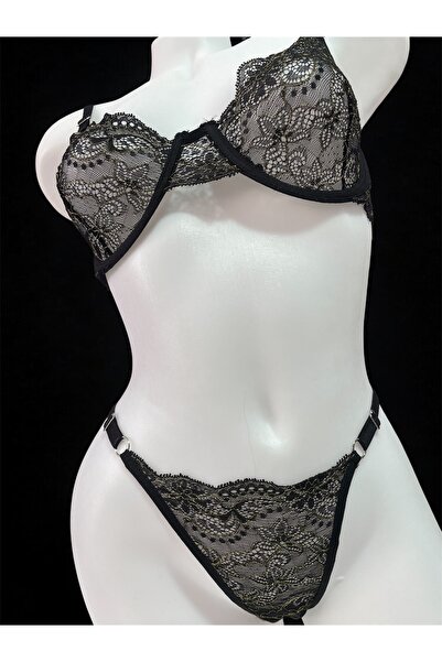 Ladnie iç giyim Dantelli Şık Sütyen Takımı