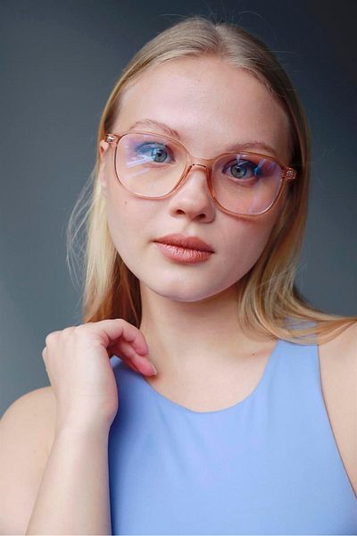 Bilge Karga Louis Nude Blue - Light Protective Glasses
