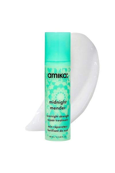 AMIKA Midnight Mender Overnight Hair Mask – Deep Conditioning & Repair For Damaged, Dry Hair, 100ml