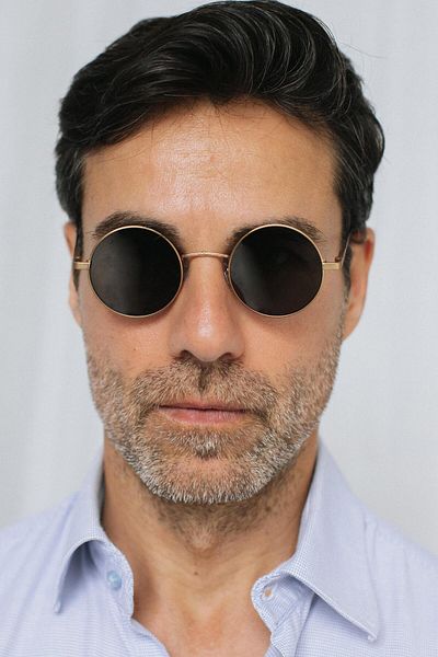 Bilge Karga Jiba Gold Green Men's Sunglasses
