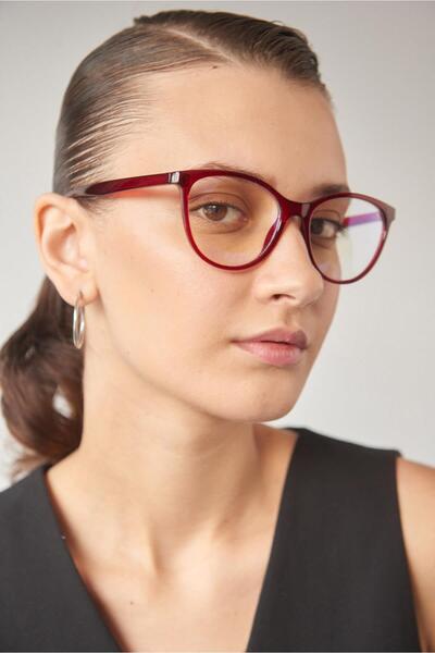 Bilge Karga Eleanor New Red Blue Light Protective Glasses