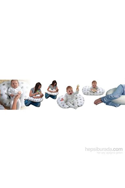 Sema Baby Μαξιλάρι Θηλασμού και Στήριξης Μωρού - Μπλε Φιόγκος