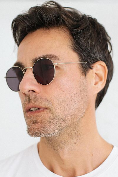 Bilge Karga Palmiro Silver Black Men's Sunglasses