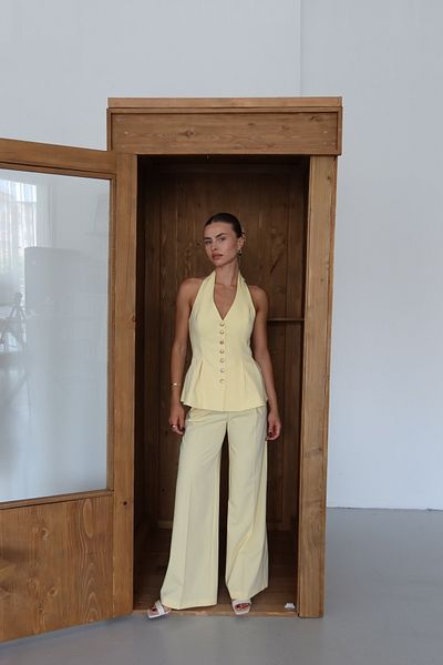 VUNTAL Flounced Vest Double Suit