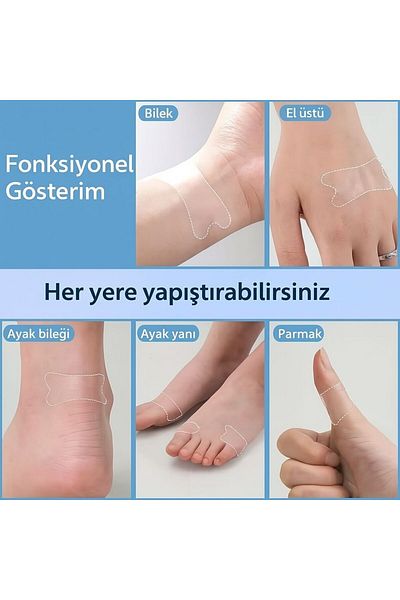Octacare Transparent Polyethylene Medical Plaster Hypoallergenic 5m X 5cm