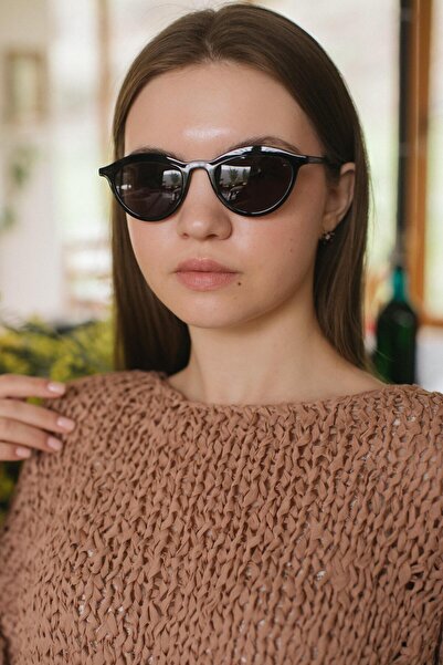 Bilge Karga الكناري النظارات الشمسية السوداء